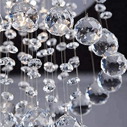 Spiral Modern Crystal Led Chandelier Ceiling Light - Image 3