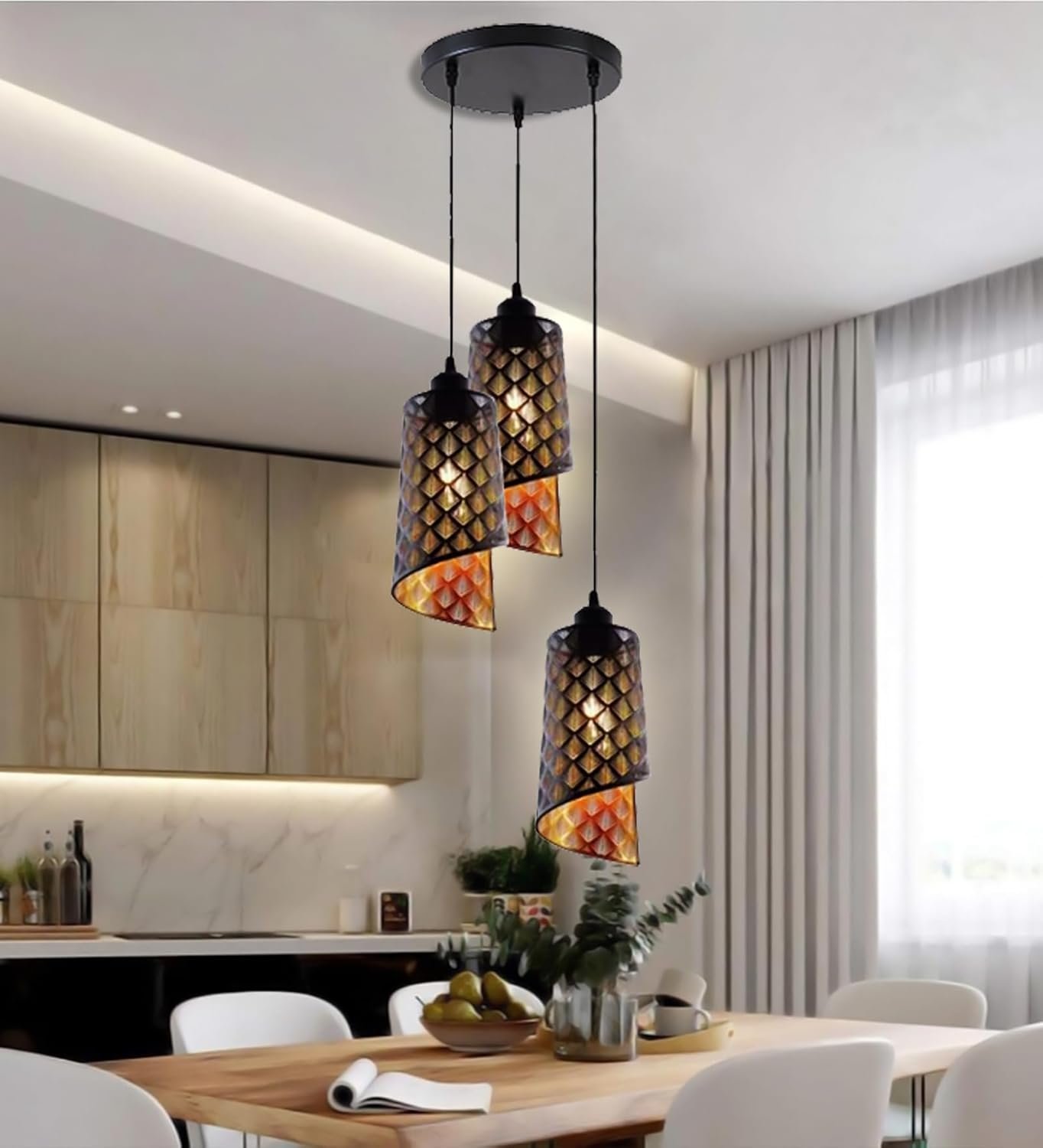 Metal Hanging Lights - Image 7