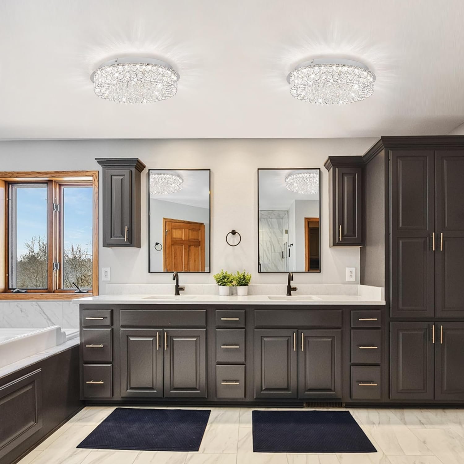 Modern Design Flush Mount Lighting - Image 4