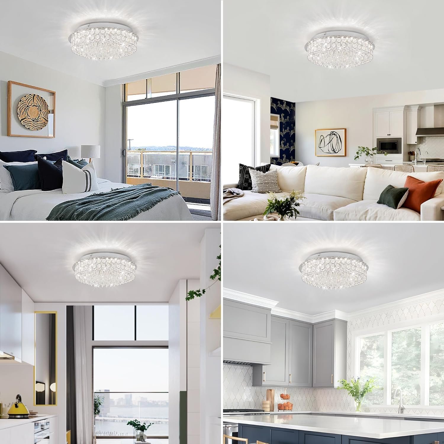 Modern Design Flush Mount Lighting - Image 5