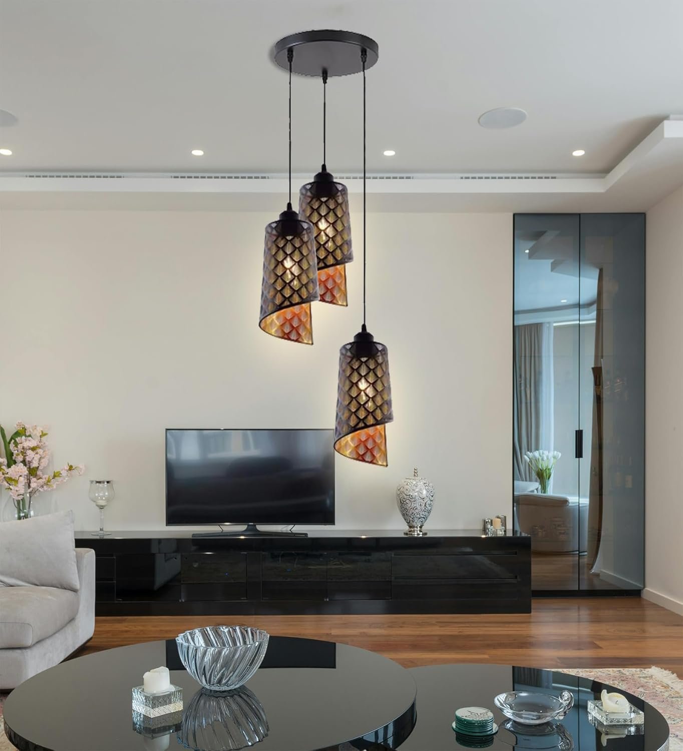 Metal Hanging Lights - Image 5