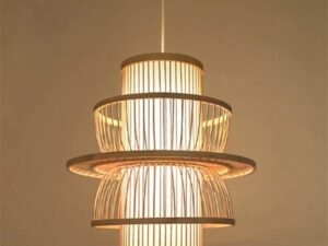 Natural Bamboo Rattan Lamp