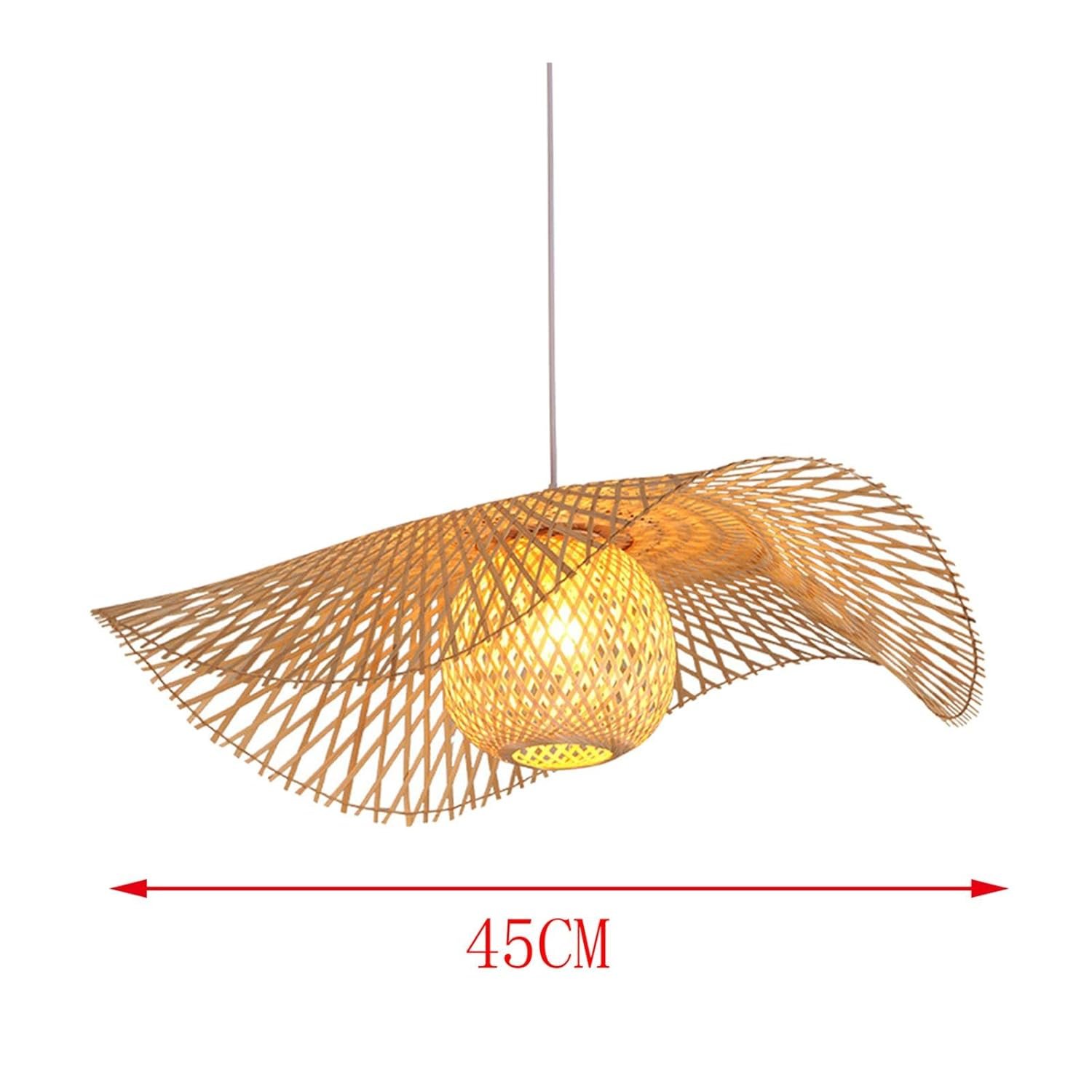 Java Trade Hand Woven Bamboo Pendant Light - Image 4
