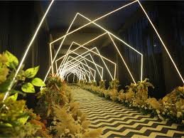 3D Neon Lightening Gate