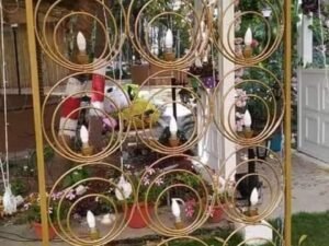 3D Neon Lightening Gate