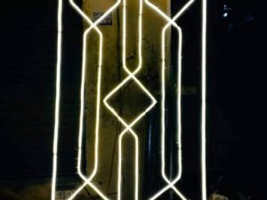 3D Neon Lightening Gate