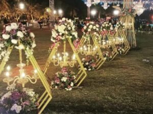 3D Neon Lightening Gate