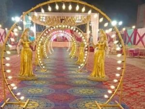 3D Neon Lightening Gate